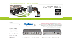 Desktop Screenshot of digitalvideo.cz